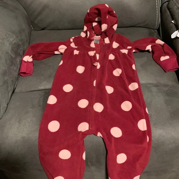 One Pieces Carters Baby Girl Zip Up Onesie Poshmark